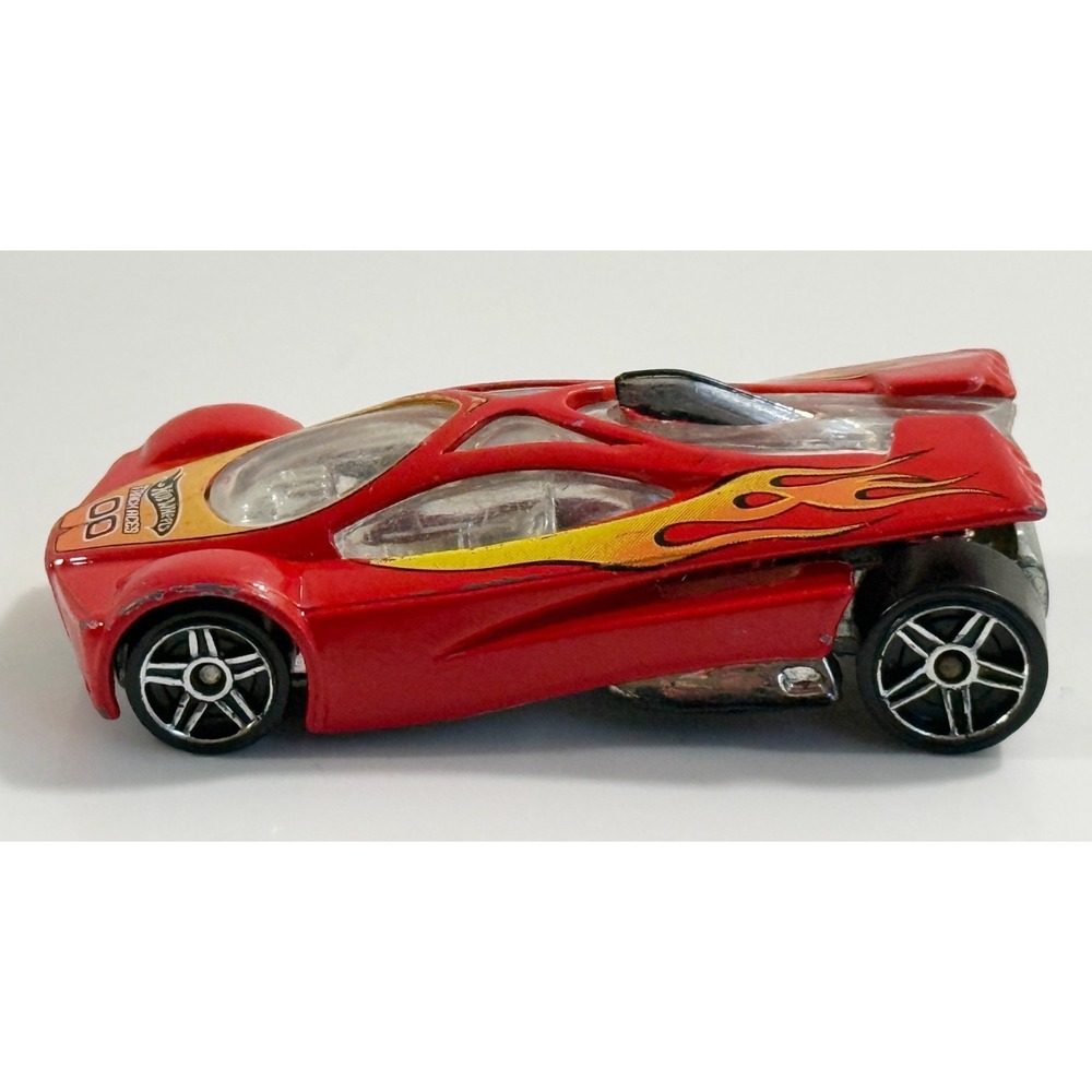 Hot Wheels‎ Sling Shot Track Aces Die Cast 1:64 Scale Red/Orange 2001